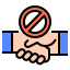 Hand shake アイコン 64x64
