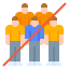Avoid crowds icon 64x64