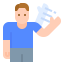 Hand signal icon 64x64
