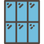 Glass wall icon 64x64