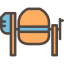 Concrete mixer icon 64x64