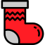 Christmas sock icon 64x64
