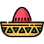 Mexican hat icon 64x64