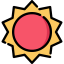 Sun icon 64x64
