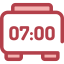 Alarm clock icon 64x64