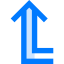 Up arrow ícono 64x64