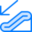 Escalator down icon 64x64