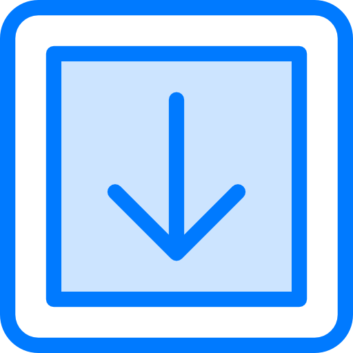Down arrow icon
