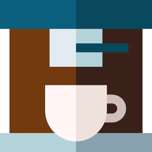 Coffee machine icon