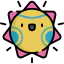 Sun icon 64x64