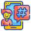 Hashtag icon 64x64