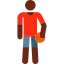 Basketball player icon 64x64