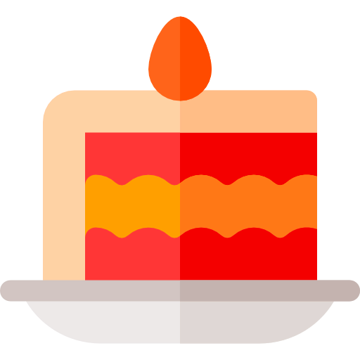 Cake slice icon