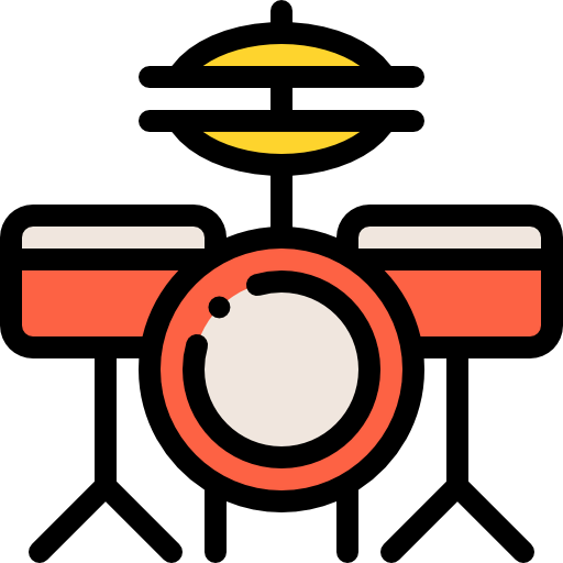 Drum set icon