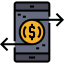 Money transfer icon 64x64