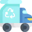 Recycling truck icon 64x64