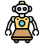 Robot assistant icône 64x64