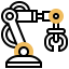 Industrial robot icon 64x64
