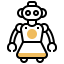 Robot assistant icône 64x64