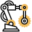 Robot arm icon 64x64