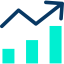 Bar chart icon 64x64