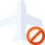 No flight ícono 64x64