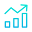Bar chart icon 64x64