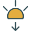 Sunset icon 64x64