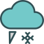 Snowing icon 64x64