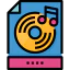 Music file icon 64x64