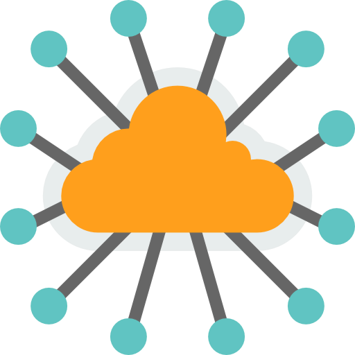 Cloud computing icon