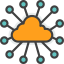 Cloud computing icon 64x64