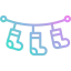 Christmas sock icon 64x64
