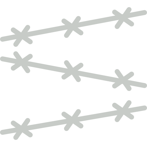Barbed wire icon