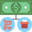 Business and finance icon 64x64