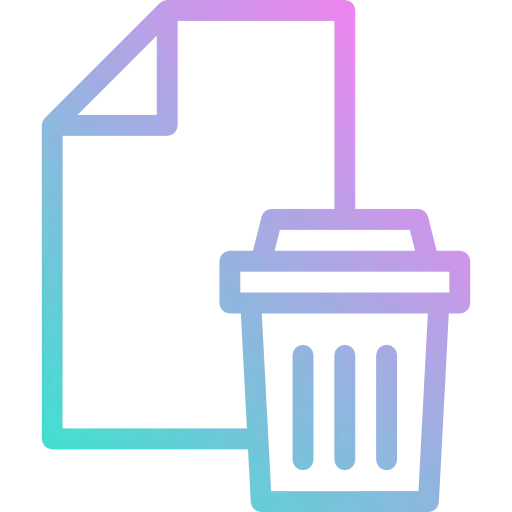 Delete icon