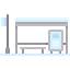 Bus stop icon 64x64