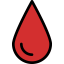 Blood drop icon 64x64