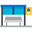 Bus stop icon 64x64
