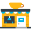 Coffee shop icon 64x64
