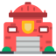 Fire station 图标 64x64