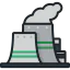 Nuclear plant icon 64x64