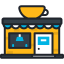 Coffee shop icon 64x64