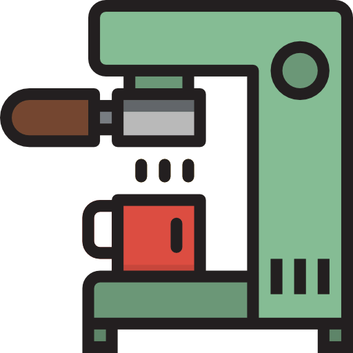 Coffee machine icon