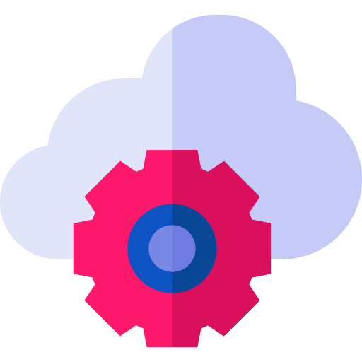 Cloud computing icon