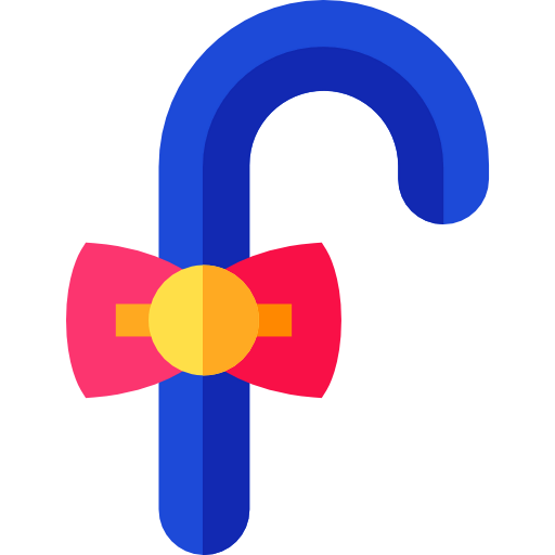 Candy cane icon