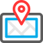 Digital map icon 64x64