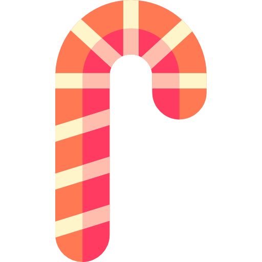 Candy cane icon
