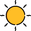 Sun icon 64x64
