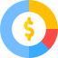Pie chart icon 64x64